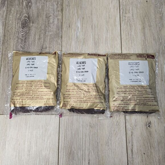 Silkies Vintage TLC 4 Piece Bundle Lot Control Top Size 3 Large And 4 XL Taupe - Picture 2 of 5